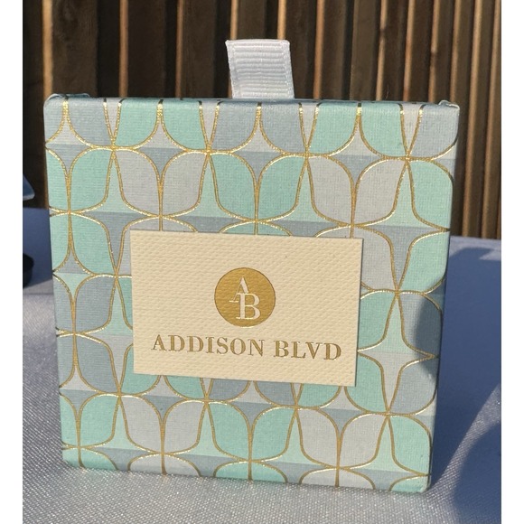 Addison Blvd Sterling Silver CZ 3 Pair Petite Tiny Earrings Small New Boxed - Picture 4 of 7